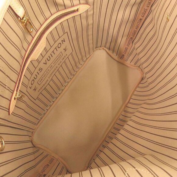 Unused Louis Vuitton Current Item New Shape Neverfull MM Monogram Rose Beige - Picture 6 of 10